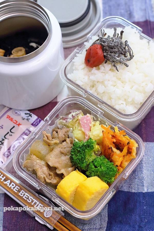 保存容器活用弁当