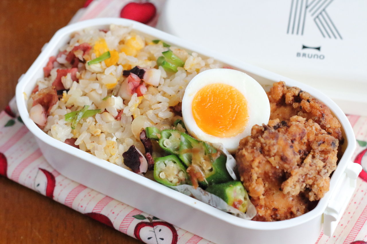 唐揚げチャーハン弁当 具は前日に刻み 唐揚げは週末に冷凍したもの使用 ぽかぽかびより レシピ 作り方 コツ Powered By ライブドアブログ