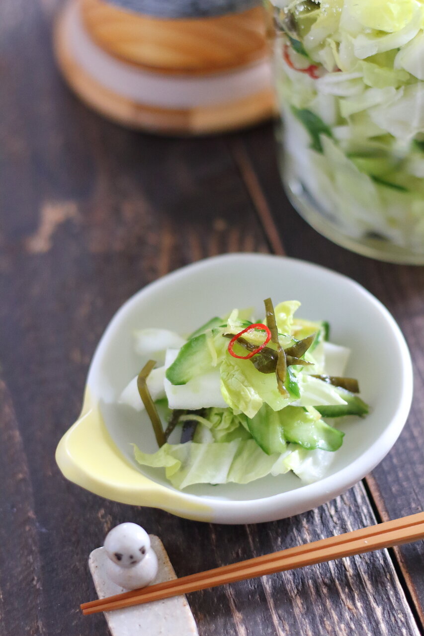 レシピ 生姜入り白菜浅漬け 塩分3 で作るシンプルなお漬物 ぽかぽかびより レシピ 作り方 コツ Powered By ライブドアブログ