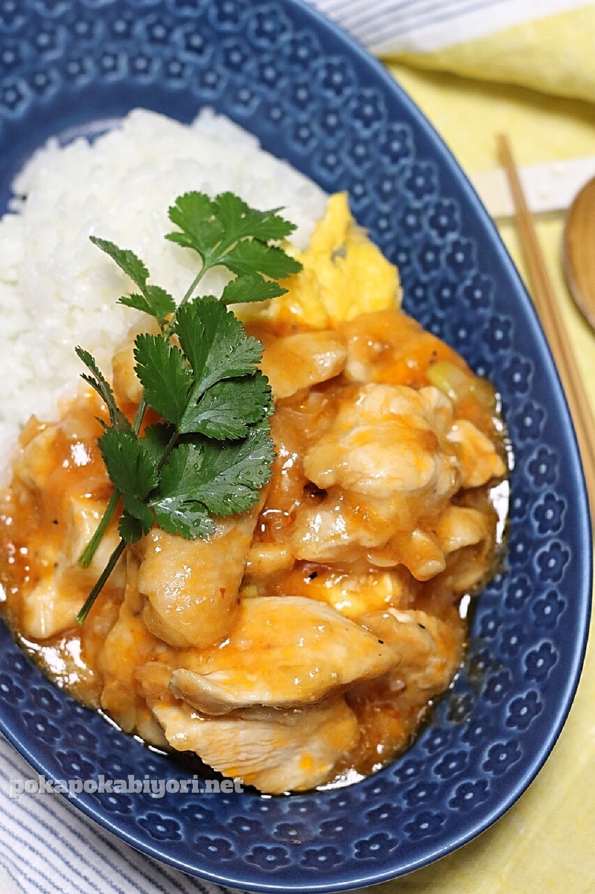 胸肉で安上がり 鶏チリ丼レシピ ぽかぽかびより レシピ 作り方 コツ Powered By ライブドアブログ