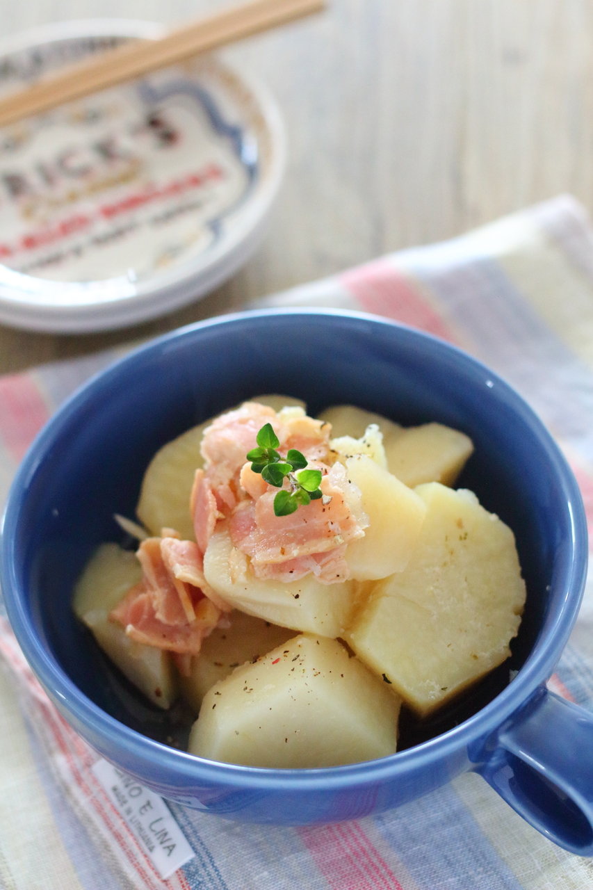 じゃがいもの旨塩煮 緑のカーテンの現在 スナップエンドウ育ってます ぽかぽかびより レシピ 作り方 コツ Powered By ライブドアブログ