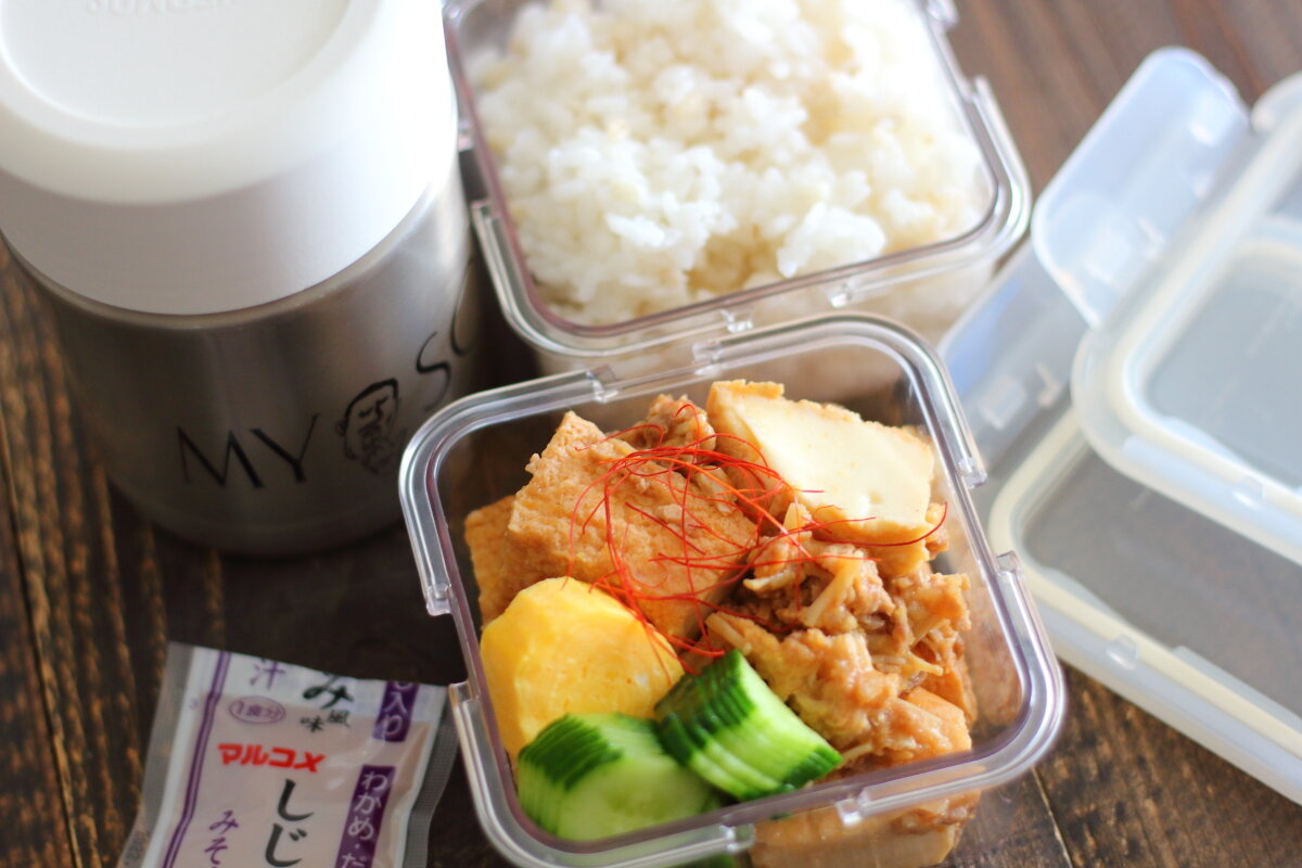 弁当レシピ 厚揚げそぼろ炒め 夫弁当 ぽかぽかびより レシピ 作り方 コツ Powered By ライブドアブログ