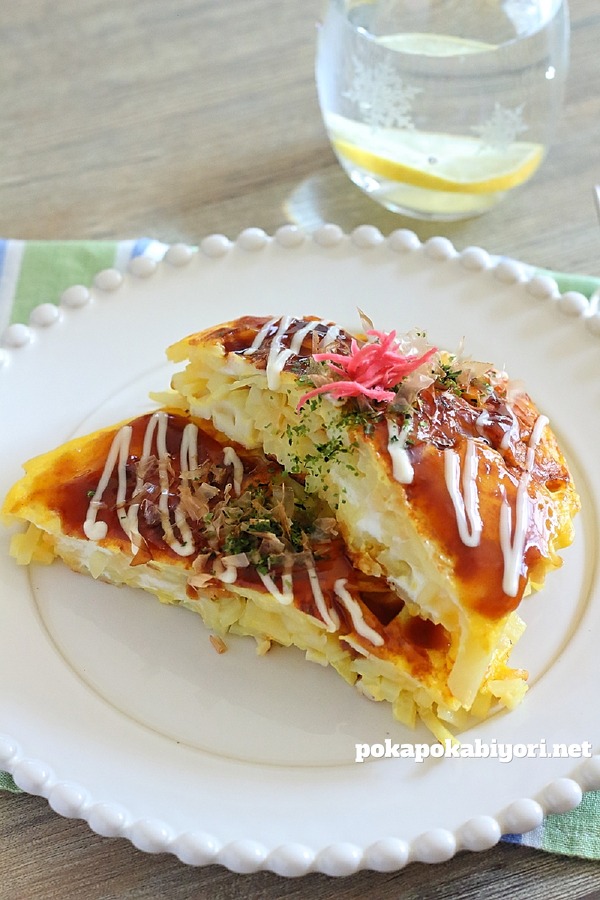 じゃがいものお好み焼き風