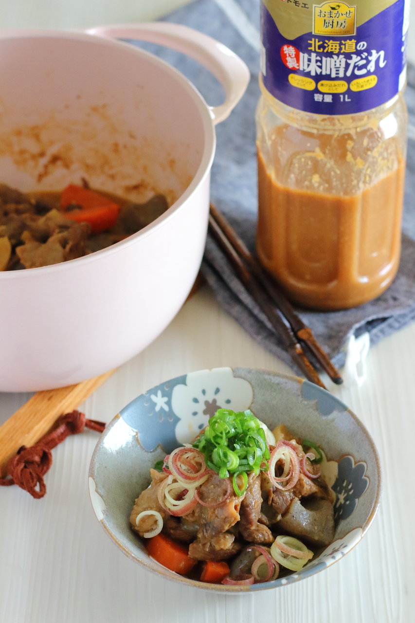 牛すじ肉とこんにゃくの味噌煮 味噌だれ使用で簡単レシピ ぽかぽかびより レシピ 作り方 コツ Powered By ライブドアブログ