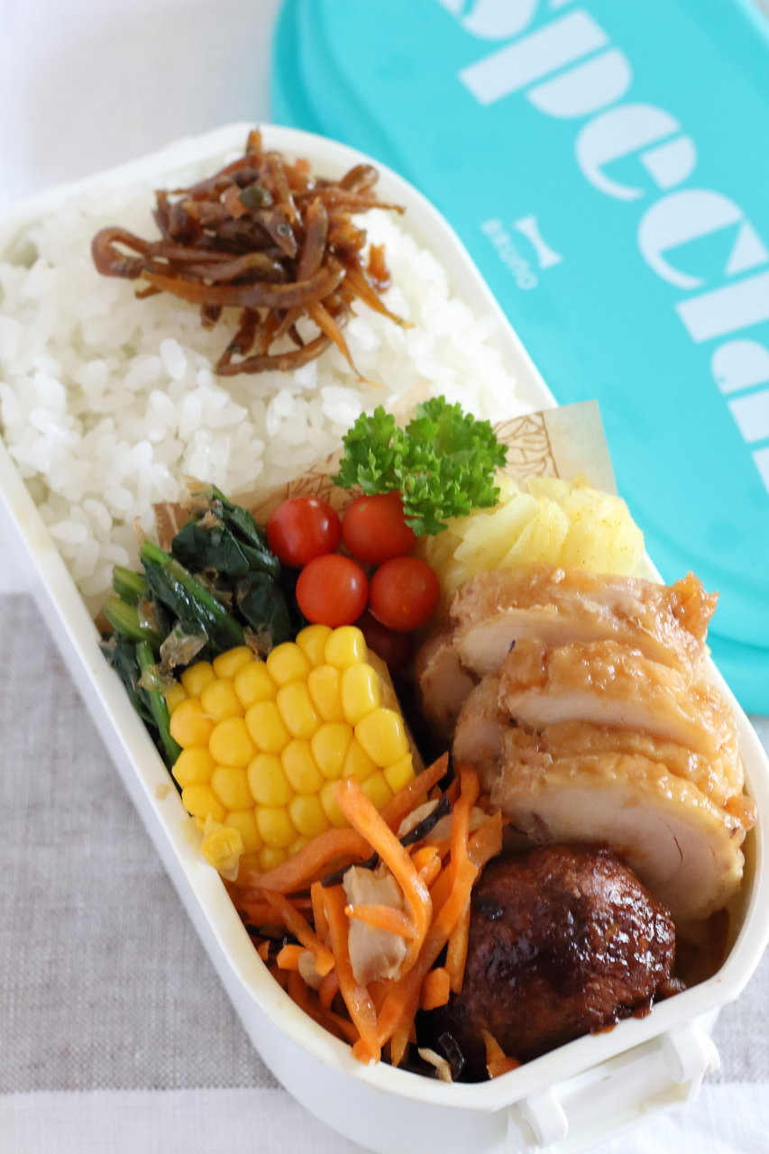 冷凍ストック チキンロールやコーン 活用弁当 副菜は朝簡単に調理 ぽかぽかびより レシピ 作り方 コツ Powered By ライブドアブログ