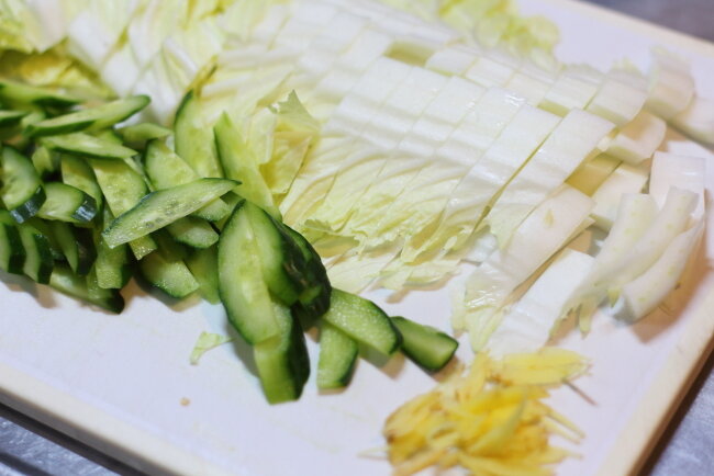 レシピ 生姜入り白菜浅漬け 塩分3 で作るシンプルなお漬物 ぽかぽかびより レシピ 作り方 コツ Powered By ライブドアブログ