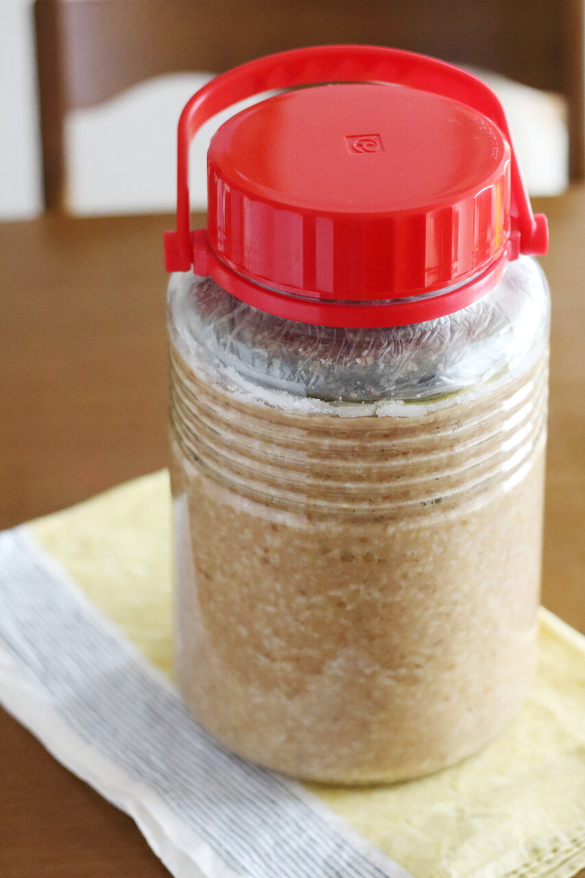 蒸し豆使用の簡単味噌作り 覚書 ぽかぽかびより レシピ 作り方 コツ Powered By ライブドアブログ