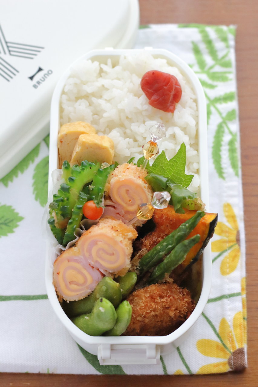 ミックスフライ弁当 卵1個で 厚みのある卵焼き 作り方の動画 スライドショー ぽかぽかびより レシピ 作り方 コツ Powered By ライブドアブログ