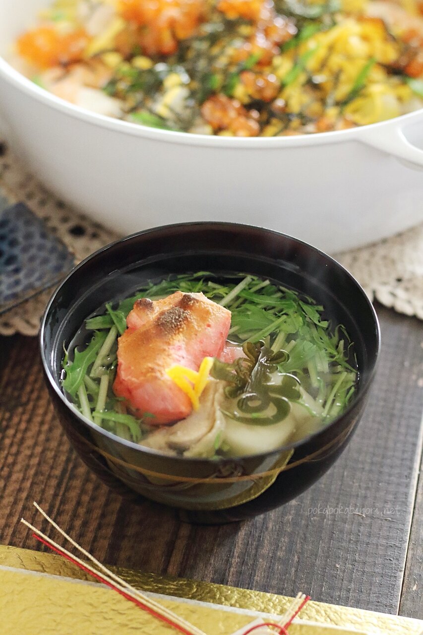 おせちの残りでちらし寿司 うちのお雑煮 ぽかぽかびより レシピ 作り方 コツ Powered By ライブドアブログ