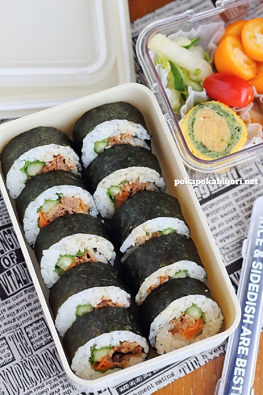 太巻きの弁当 ぽかぽかびより レシピ 作り方 コツ Powered By ライブドアブログ