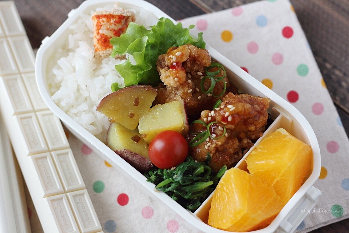 オーソドックスな唐揚げ弁当 即席甘辛たれの簡単レシピつき ぽかぽかびより レシピ 作り方 コツ Powered By ライブドアブログ オーソドックスな唐揚げ弁当 即席甘辛たれの簡単レシピつき ぽかぽかびより レシピ 作り方 コツ Powered By ライブドアブログ