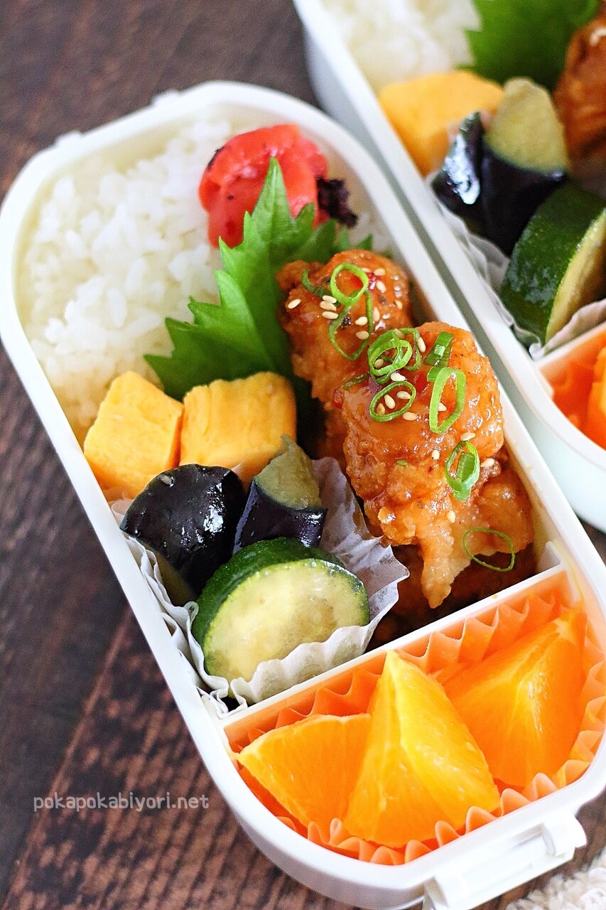 むね肉唐揚げ弁当 切り方でやわらかさが変わる 食べ比べ実験の様子 ぽかぽかびより レシピ 作り方 コツ Powered By ライブドアブログ