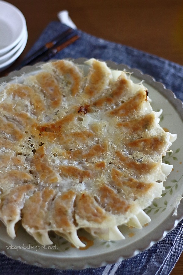 ワンダーシェフのララミー(フライパン)で作る大葉餃子レシピ