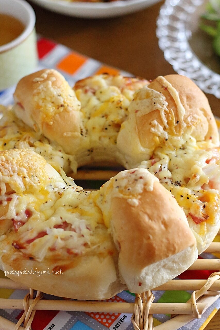 成形超簡単 ベーコンオニオンチーズパン ぽかぽかびより レシピ 作り方 コツ Powered By ライブドアブログ