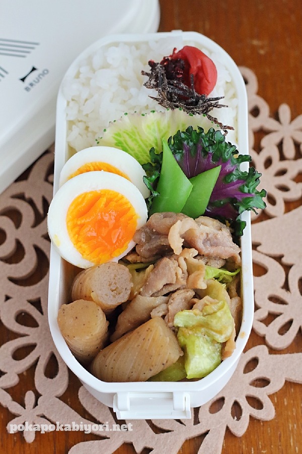 回鍋肉のお弁当