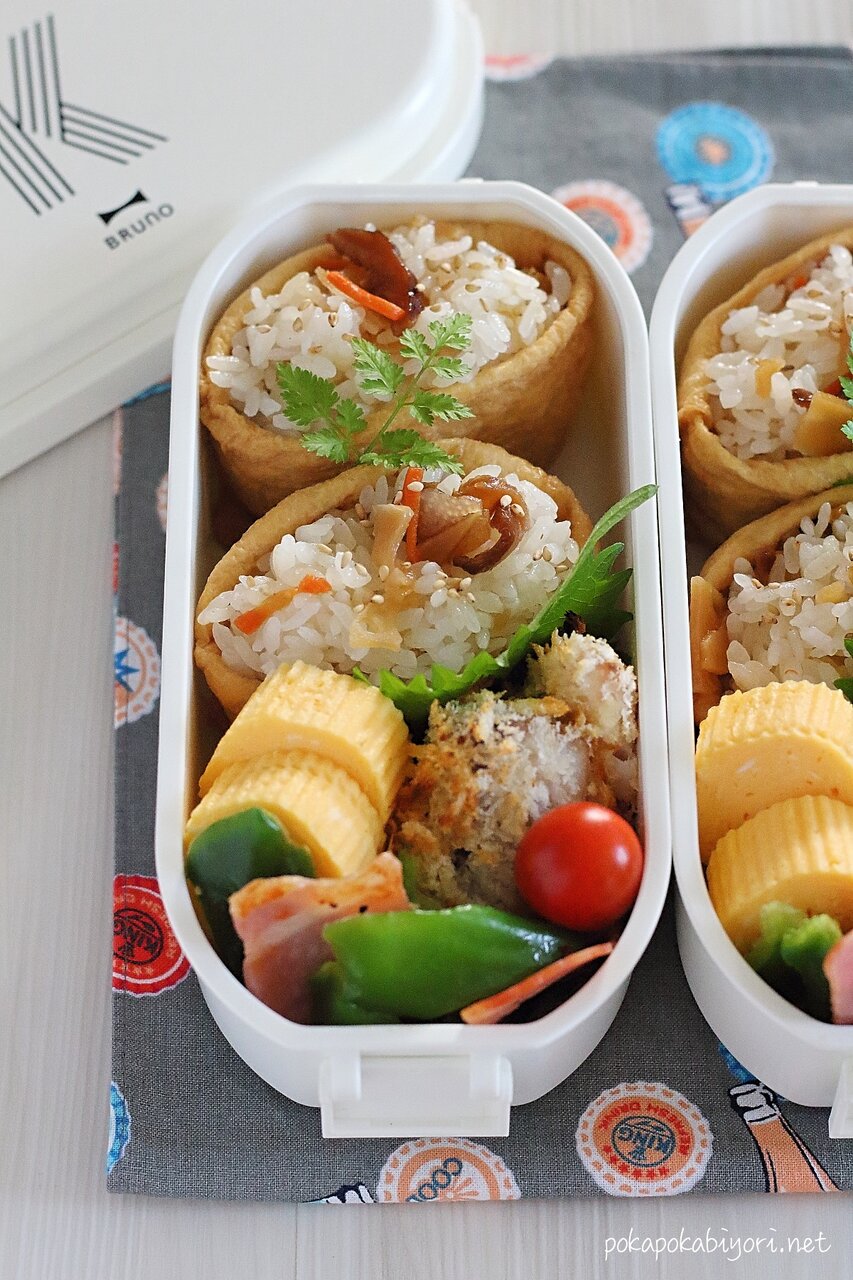 いなり寿司 白身魚のパン粉焼き 高校生弁当 ぽかぽかびより レシピ 作り方 コツ Powered By ライブドアブログ