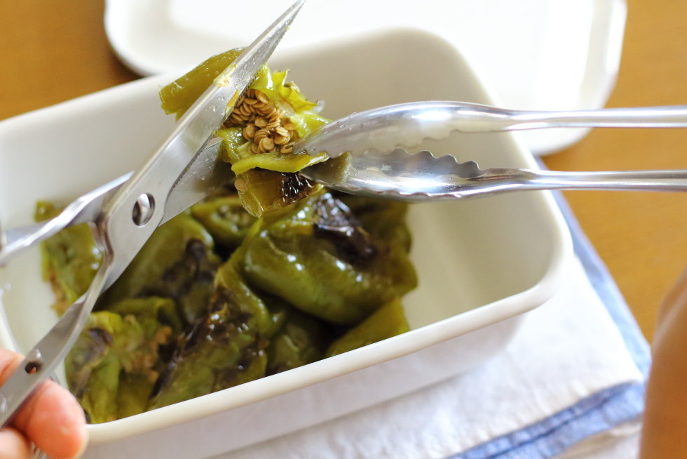 種ごと食べる焼きピーマン ひじきご飯などのご飯日記 ぽかぽかびより レシピ 作り方 コツ Powered By ライブドアブログ