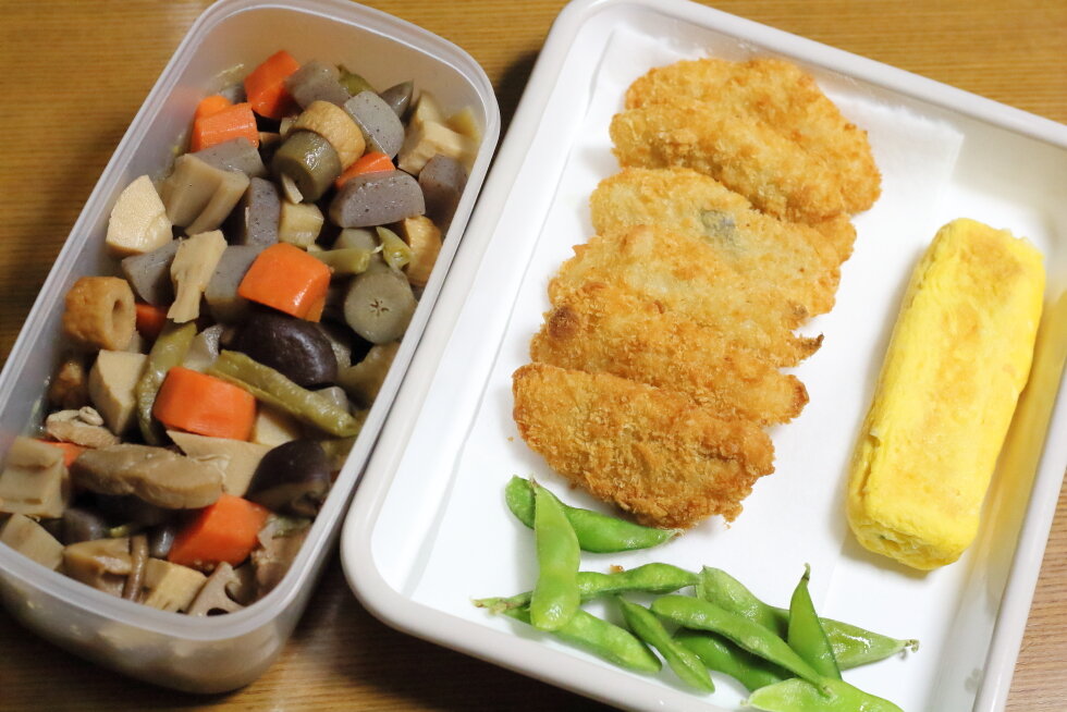 作りおき100 の朝練弁当 おかずは筑前煮や白身魚フライ ぽかぽかびより レシピ 作り方 コツ Powered By ライブドアブログ