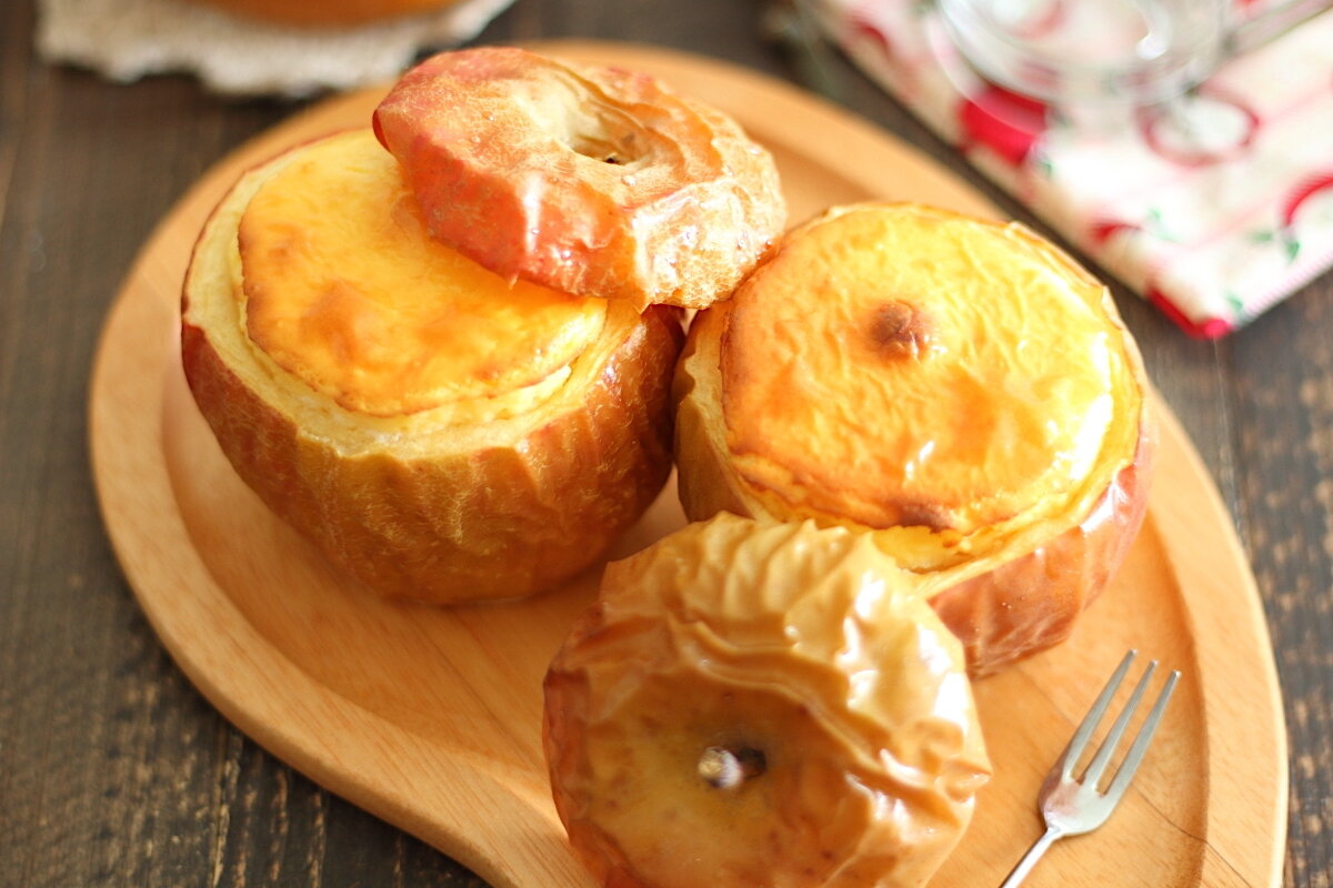 誰でも作れる簡単 高見え 丸ごとりんごのチーズケーキ ぽかぽかびより レシピ 作り方 コツ Powered By ライブドアブログ