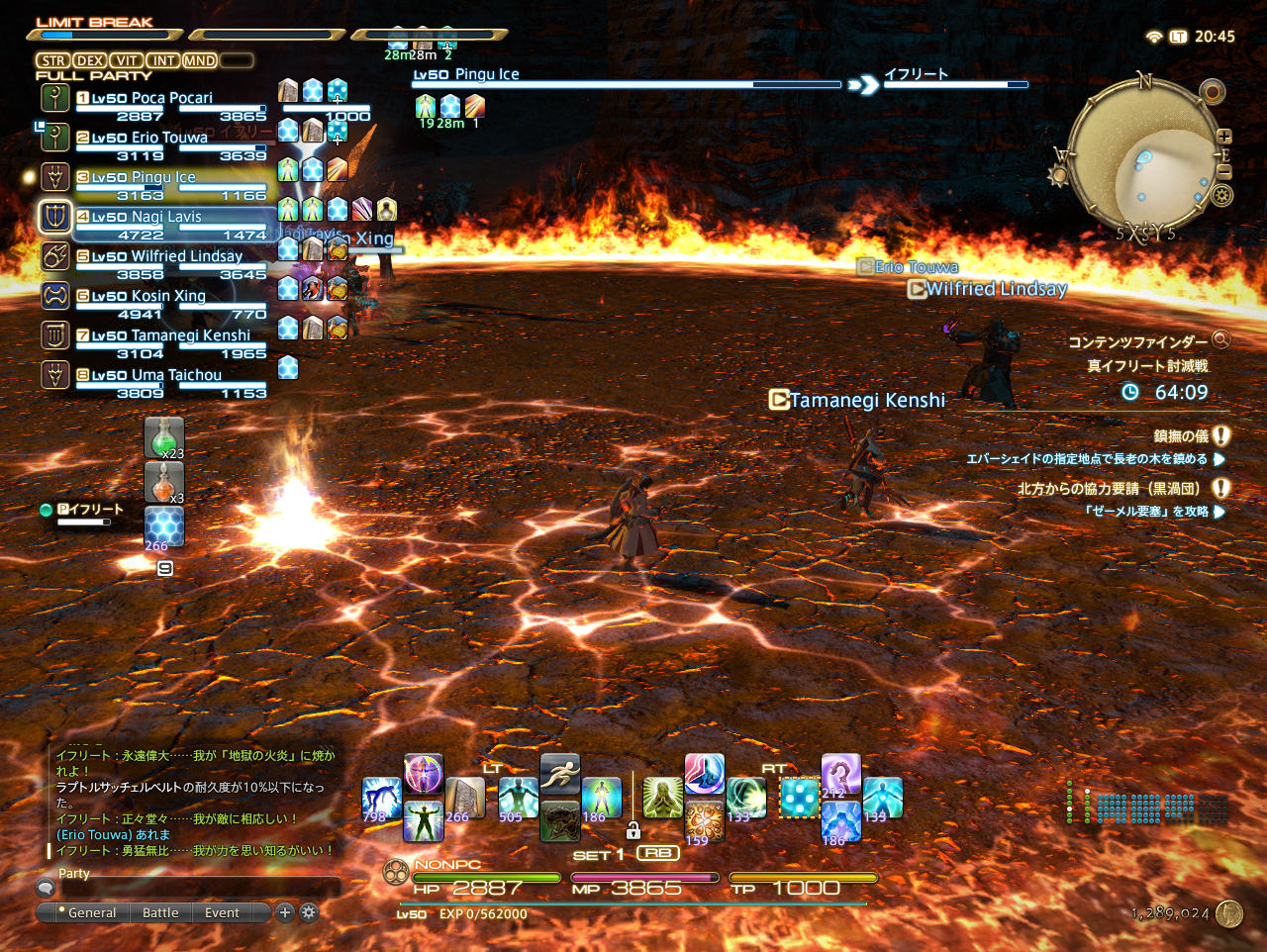 初心者でもわかる真イフリート攻略 新生 ぽかぽかトナカイ