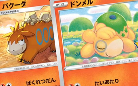 バクーダ ドンメル ポケモンgo 収録新カード公開 ポケブラリー
