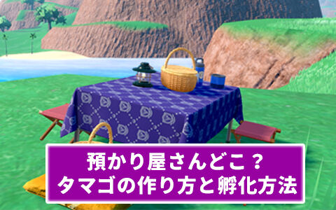 ポケモンsv 預かり屋 育て屋 の場所はどこにある タマゴの作り方や厳選方法はどうやるの ポケブラリー