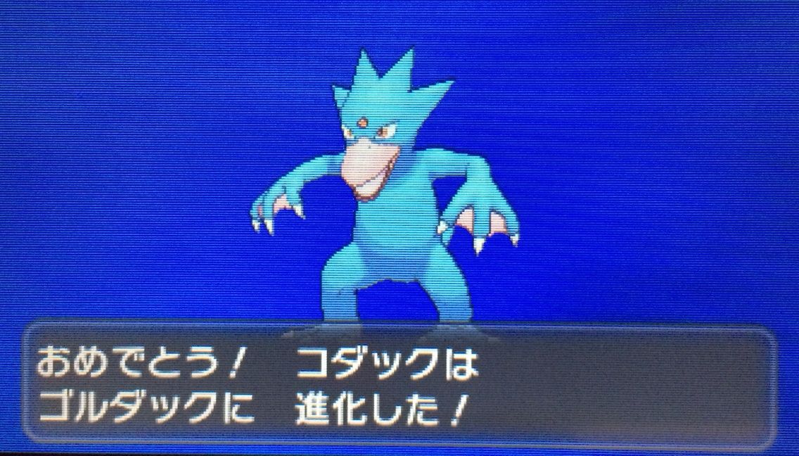 群れバトル コダック ゴルダック クリマツ自転車