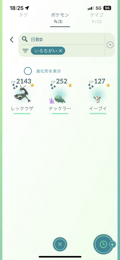 Epicメガレックウザ色成果2