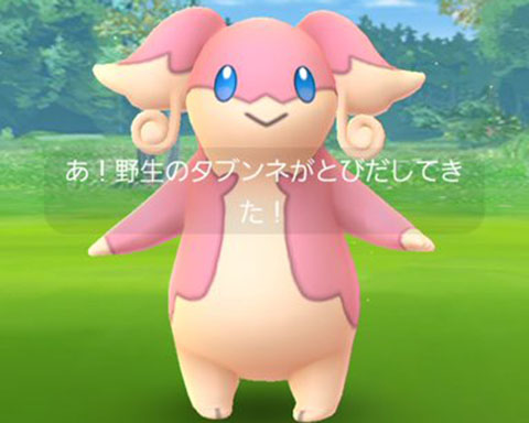 色違い出たら手震えるわｗｗタブンネは伝説並に捕まえにくいからなｗｗ ポケモンgo速報まとめ