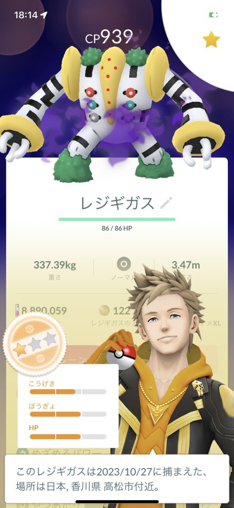 榊Sレジギガス成果5