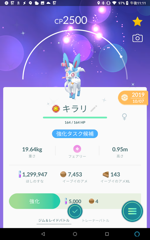 ニンフィア中途半端1