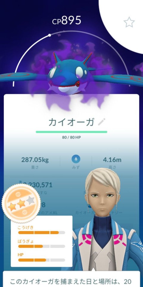 Sカイオーガ成果4