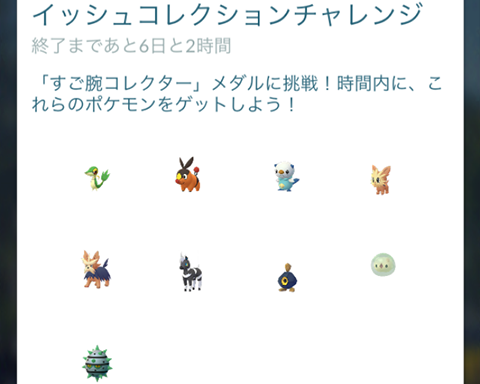 イッシュCC対象0