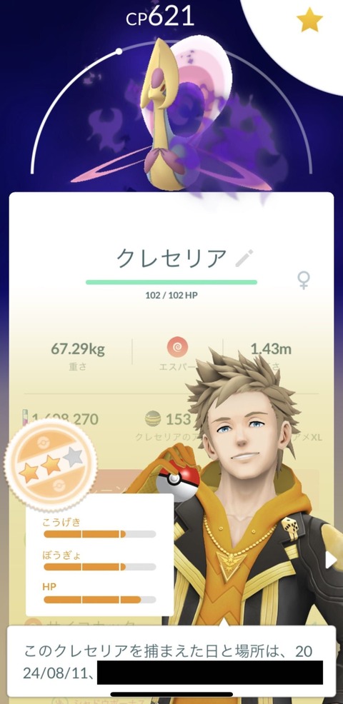 AW占拠Sクレセリア半端1