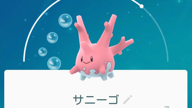 ポケモンgo サニーゴの出現率ってどうなの ポケモンgo速報まとめ