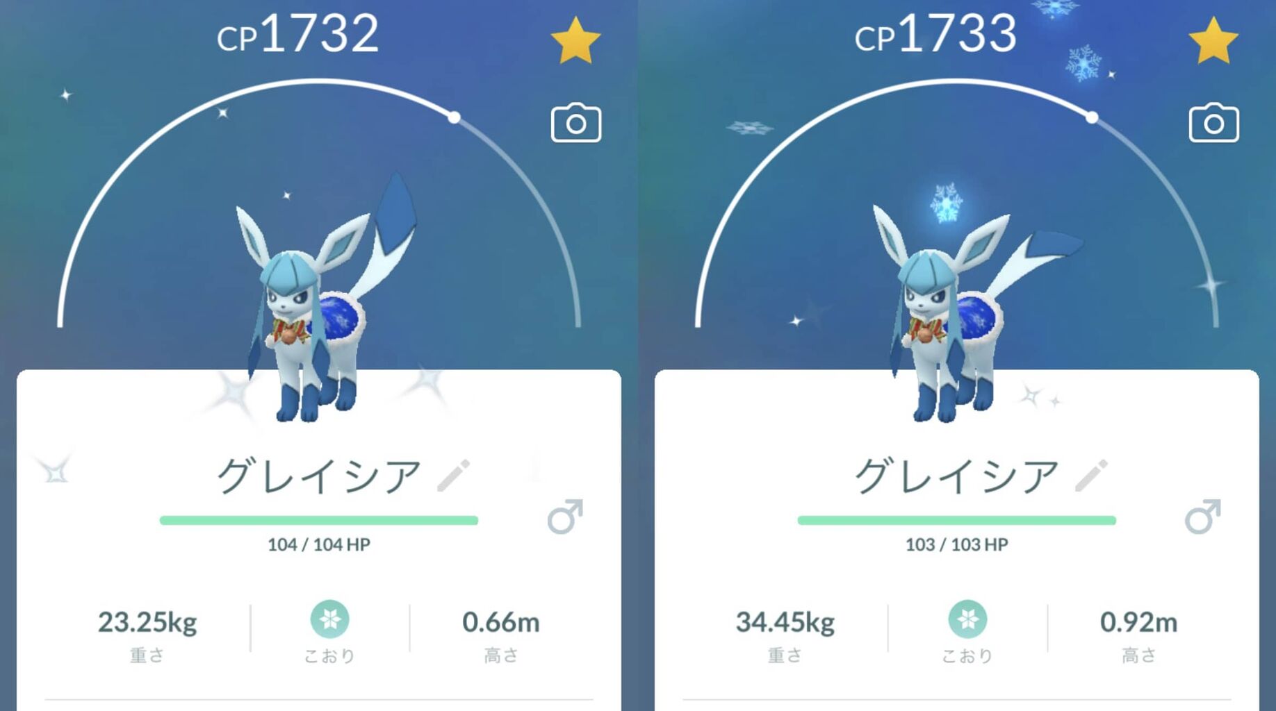 レイド何回やったらそんなに出るんだｗｗホリデー姿のグレイシアってオスしか出ないんじゃないの ポケモンgo速報まとめ