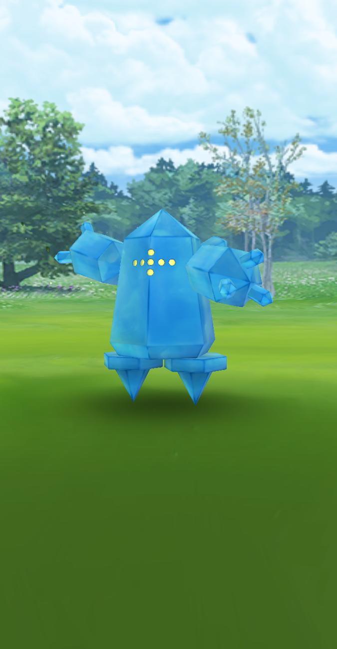 朝一発目でｗｗレジアイスの色違いでた ポケモンgo速報まとめ