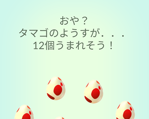 卵ガチャ開始wwコミュデイで12kmタマゴ12個割ってみた結果ww ポケモンgo速報まとめ 卵ガチャ開始wwコミュデイで12kmタマゴ12個割ってみた結果ww ポケモンgo速報まとめ