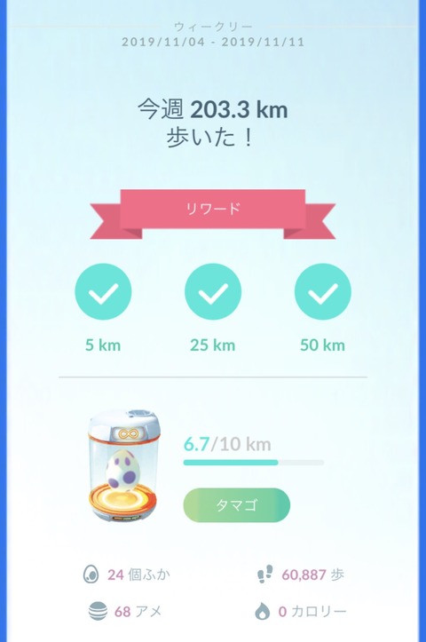 週間50km卵4