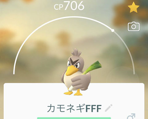 遂にカモネギ100 を進化させる時がきたなww ポケモンgo速報まとめ 遂にカモネギ100 を進化させる時がきたなww ポケモンgo速報まとめ
