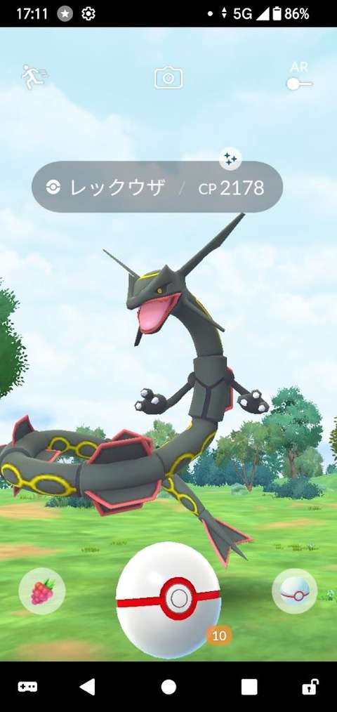 Epicメガレックウザ色成果4