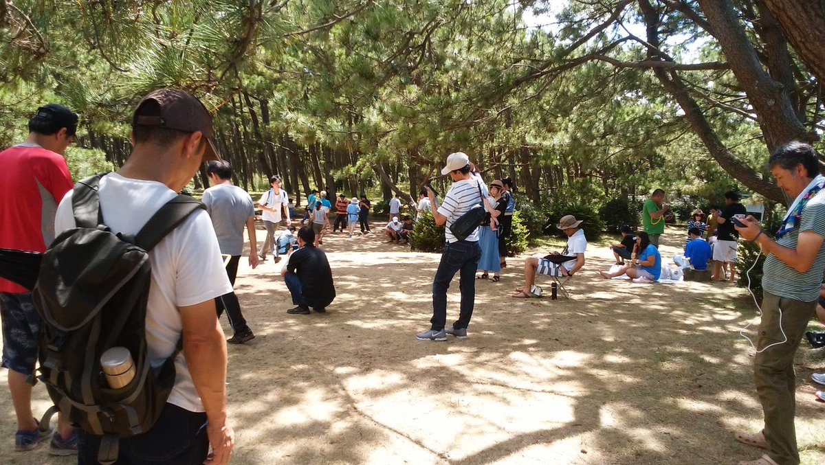 静岡県沼津市 千本浜公園はジムに無数のポケストップで乱獲状態 ポケモンgoのポケストップ攻略ニュース