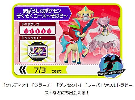 ポケモンガオーレマスターへの道 ケルディオ