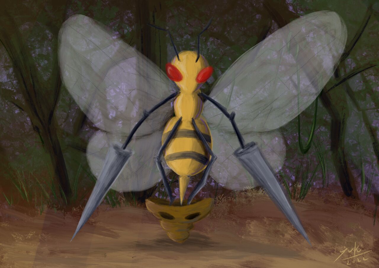 毎ポケ 図鑑no 015 スピアー 毎日ポケモン ポケトピ ポケモントピック