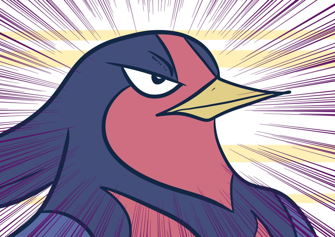 毎ポケ】図鑑No.277 オオスバメ【毎日ポケモン】 : ポケトピ ポケモン
