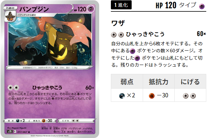 パンプジンのひゃっきやこうが白熱のアルカナで強化 デッキレシピはこちら ポケトピ ポケモントピック パンプジンのひゃっきやこうが白熱のアルカナで強化 デッキレシピはこちら ポケトピ ポケモントピック