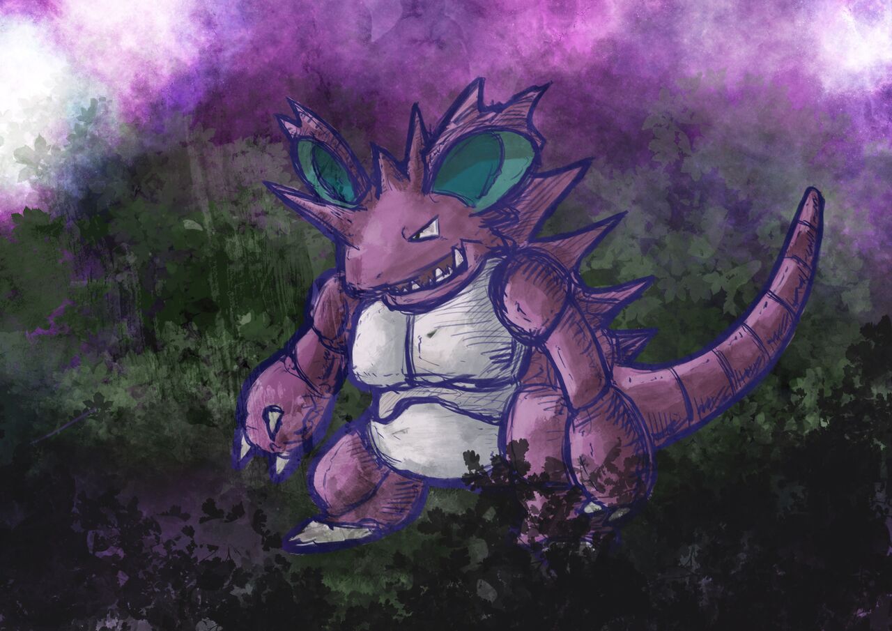 毎ポケ 図鑑no 034 ニドキング 毎日ポケモン ポケトピ ポケモントピック