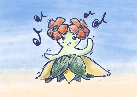 毎ポケ】図鑑No.182 キレイハナ【毎日ポケモン】 : ポケトピ ポケモン