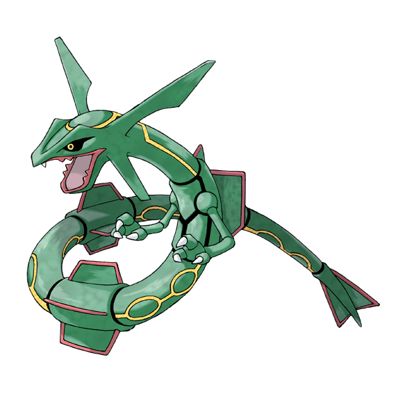 ポケモンって 竜 はいっぱいおるけど 龍 はレックウザくらいよな