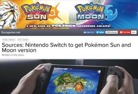 ポケモン サンムーンの続編 マイチェン版 ポケモン スターズ 17年 Nintendo Switch向けに開発中と海外メディア報道 ポケモン速報 ポケモン サンムーンの続編 マイチェン版 ポケモン スターズ 17年 Nintendo Switch向けに開発中と海外メディア報道 ポケモン速報